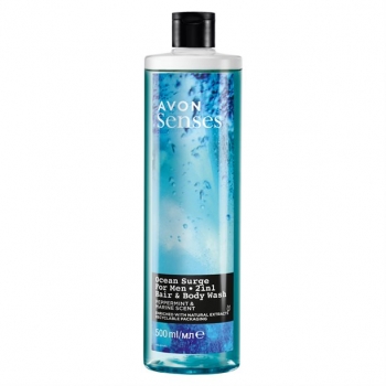 AVON Żel do mycia ciała i włosów dla Niego Ocean Surge 500ML