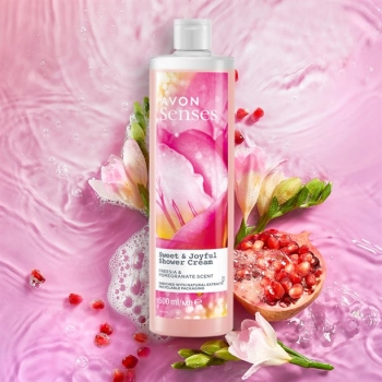 AVON Kremowy żel pod prysznic Sweet & Joyful 500ML