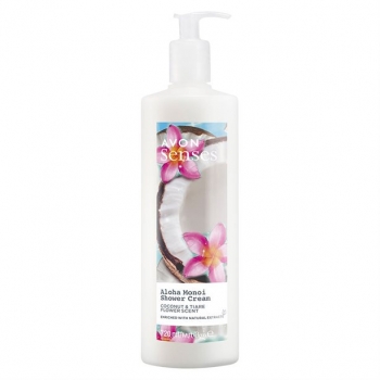 AVON Kremowy żel pod prysznic Aloha Monoi 720ML