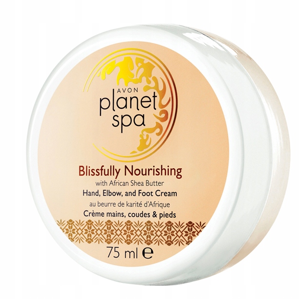 AVON Planet SPA Odżywczy krem do rąk, stóp i łokci 75ml