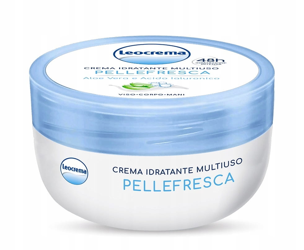 Leocrema Aloe Vera 150 ml – nawilżający krem do twarzy i ciała z aloesem