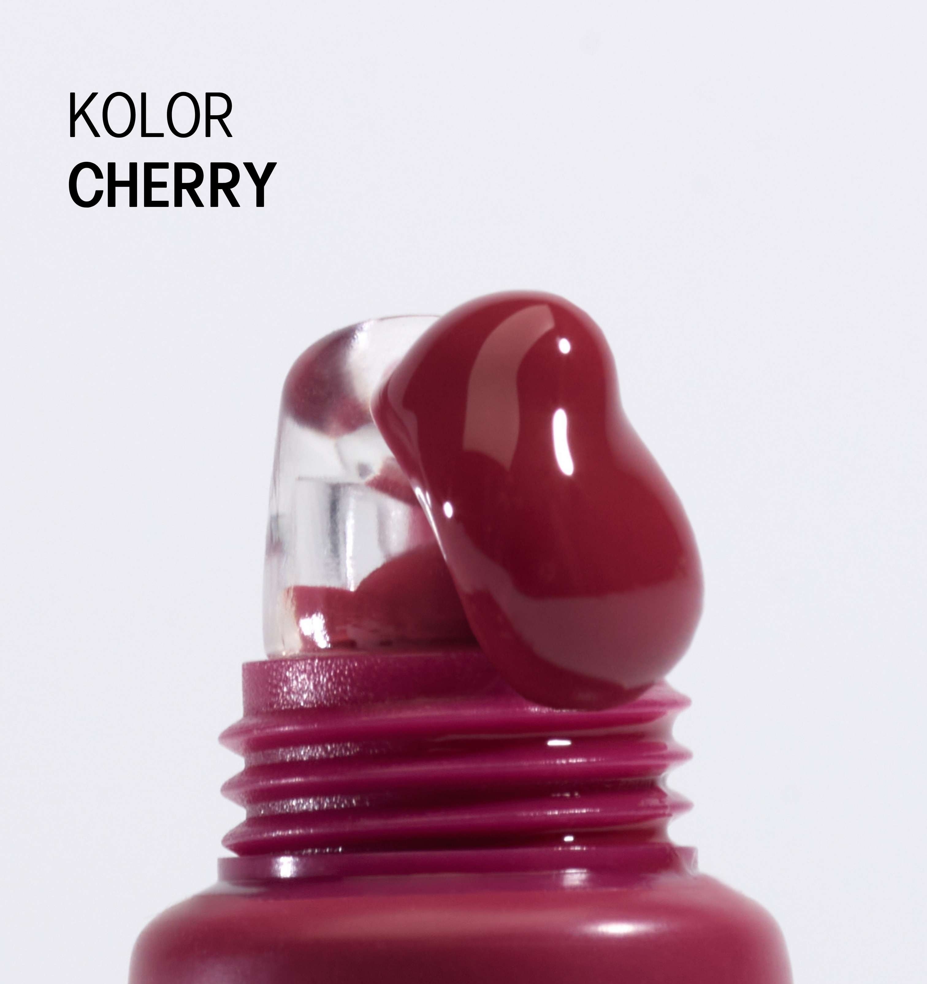RVB Błyszczyk peptydowy z kolorem Cherry nr 25 10 ml