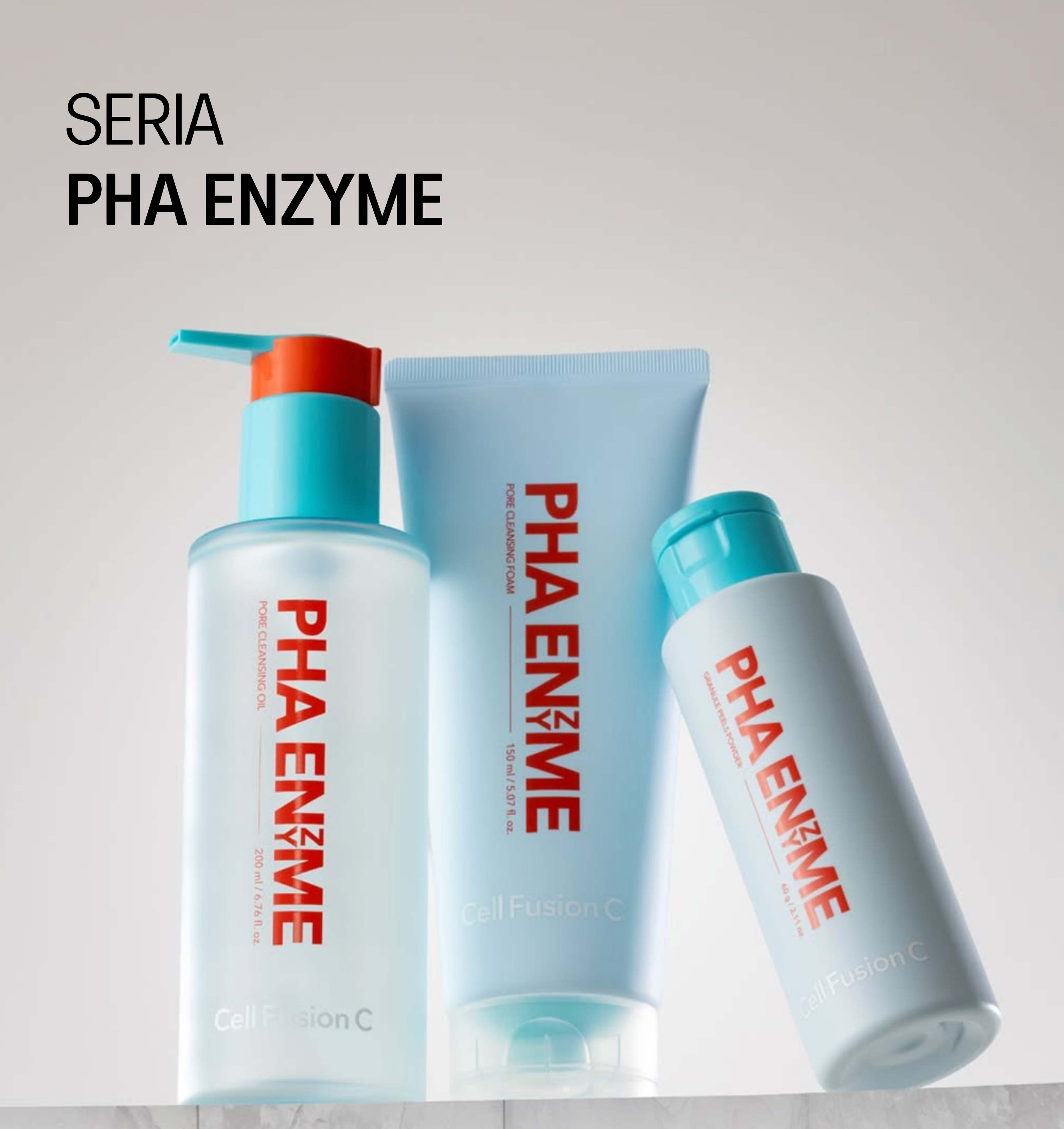 Cell Fusion PHA Enzyme Pore Cleansing Foam enzymatyczna pianka z kwasami