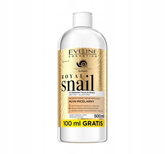 EVELINE Royal Snail Regenerujący płyn micelarny 500ml