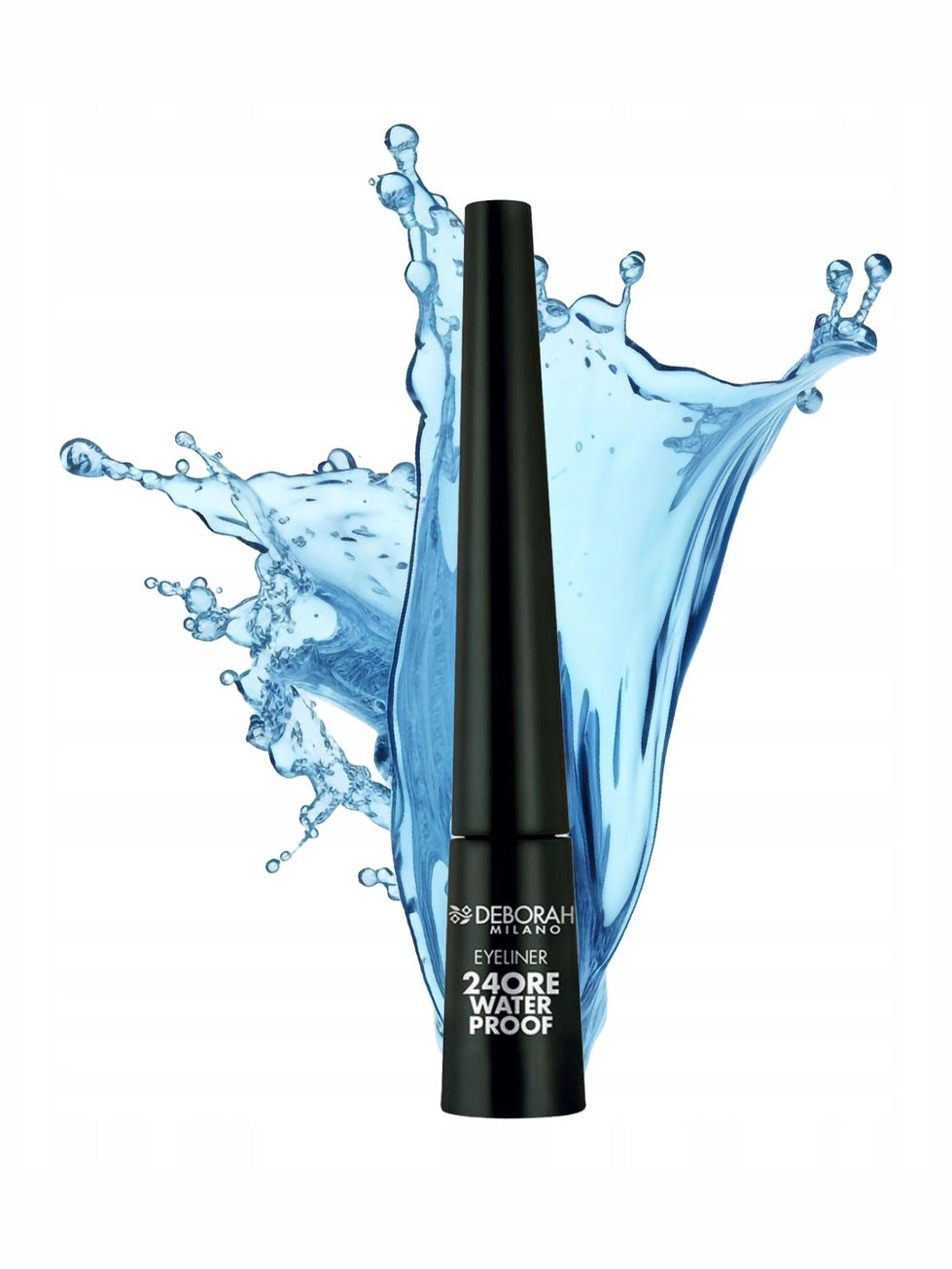 Eyeliner Wodoodporny do kreski DEBORAH 24 EYELINER BLACK Waterproof