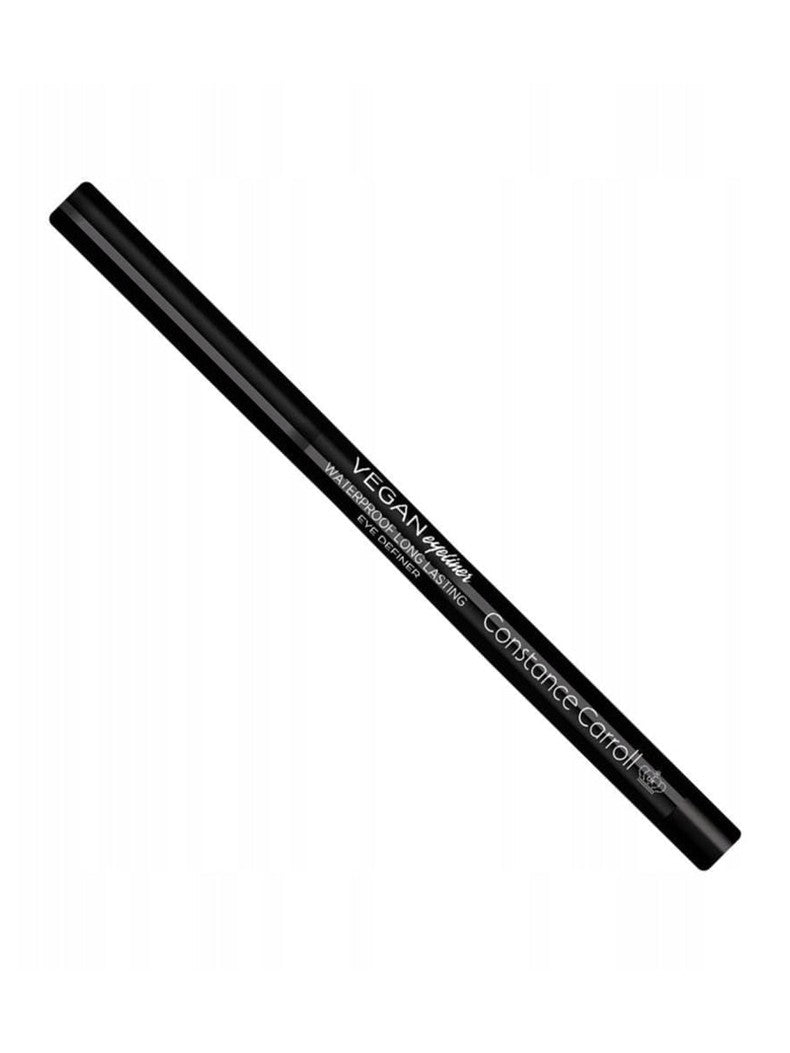 Eyeliner wodoodporny Kredka CONSTANCE CARROLL VEGAN z temperówką 01 Black