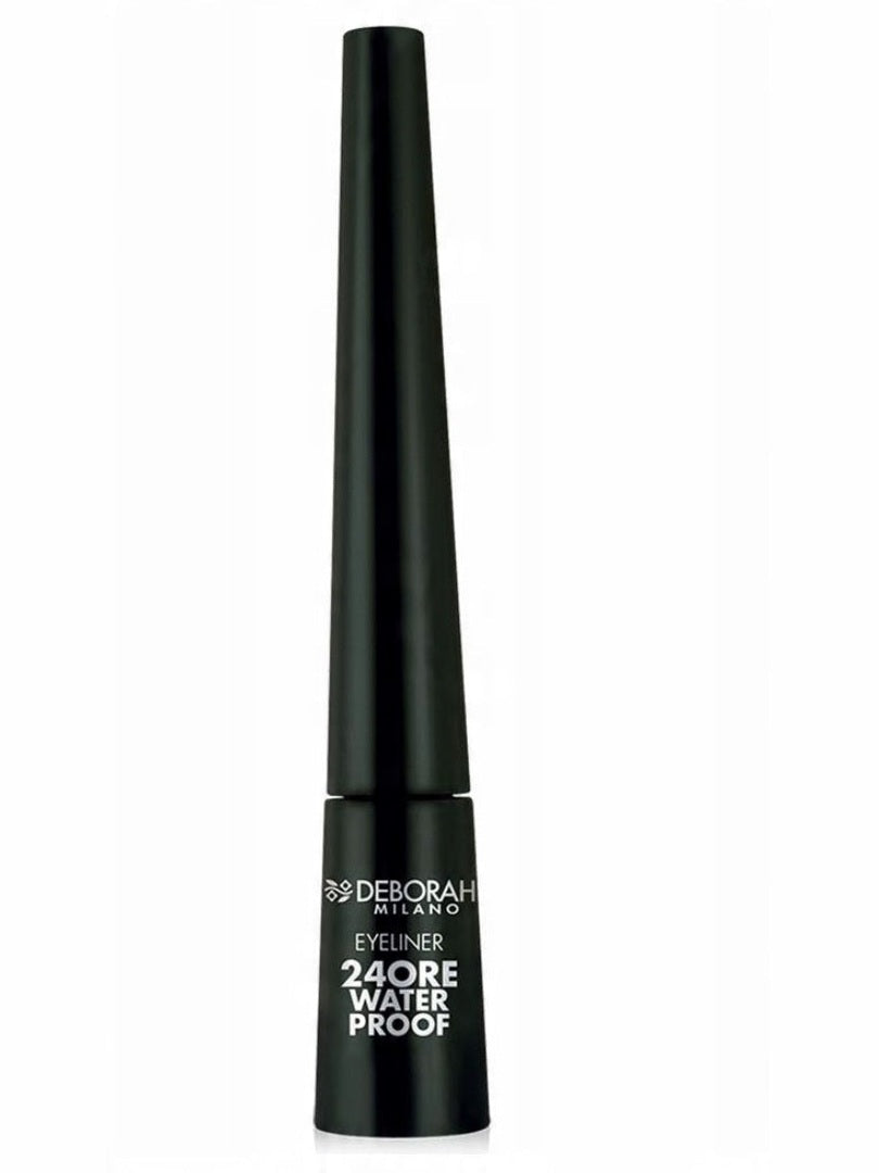 Eyeliner Wodoodporny do kreski DEBORAH 24 EYELINER BLACK Waterproof