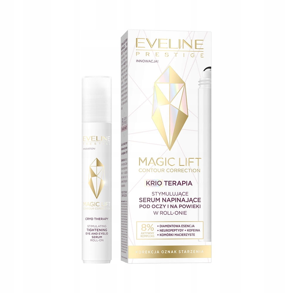 Eveline Magic Lift serum napinające pod oczy i na powieki roll-on 15ml
