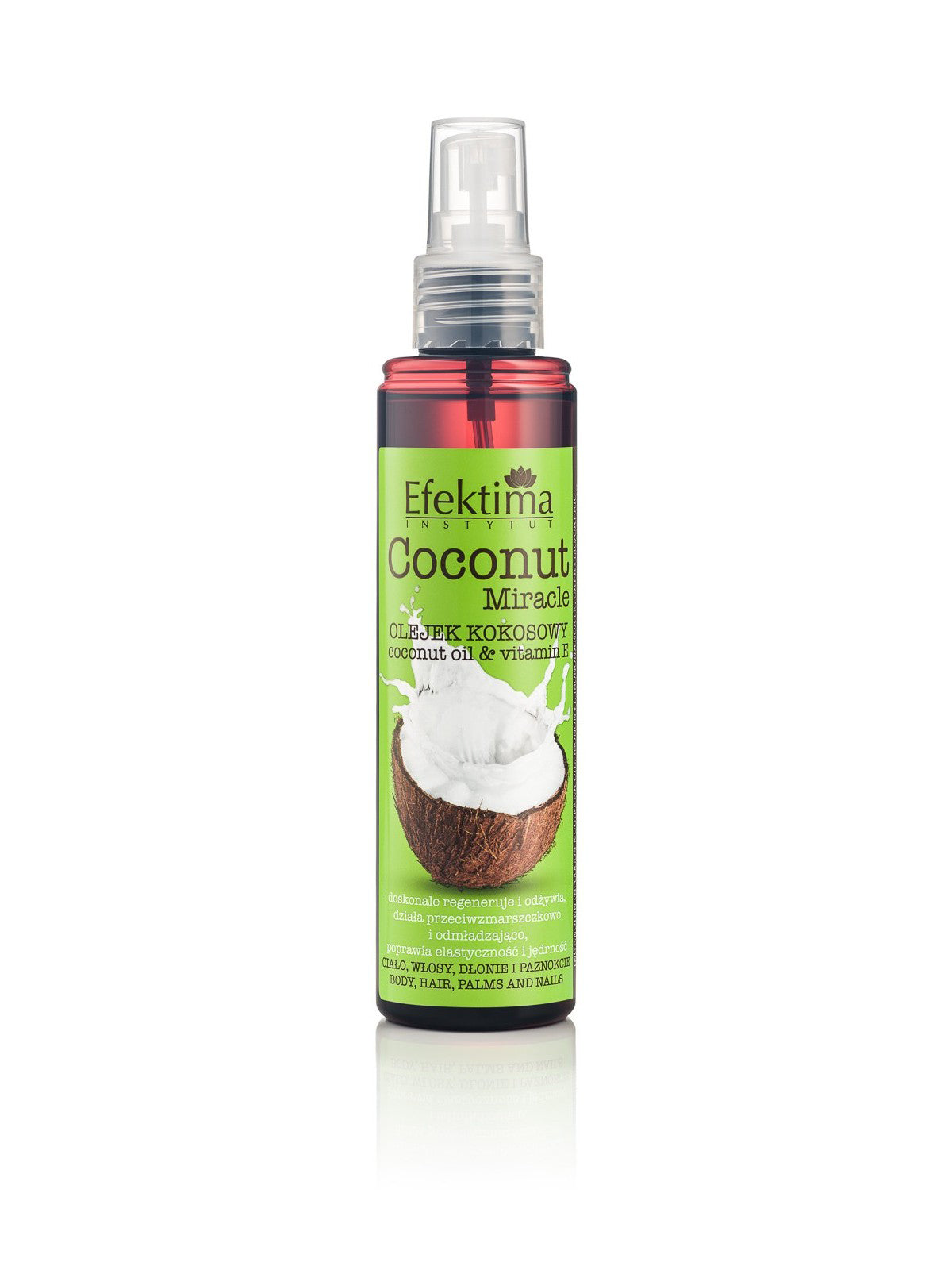 Olejki do ciała Efektima COCONUT MIRACLE Olej kokosowy pielęgnacja skóry