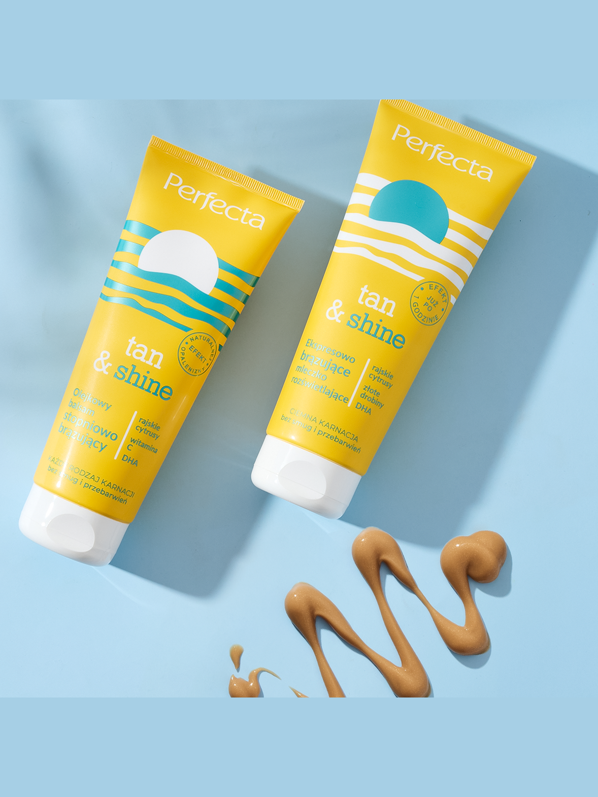 Balsam do ciała DAX Perfecta Tan&Shine Expresowo brązujące mleczko do ciała