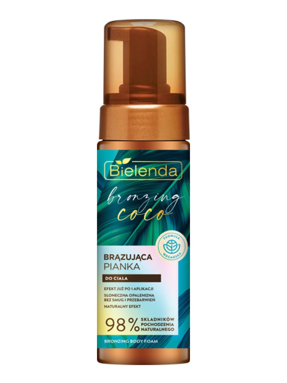 BRĄZUJĄCA PIANKA DO CIAŁA Bielenda BRONZING COCO samoopalacz 150ml