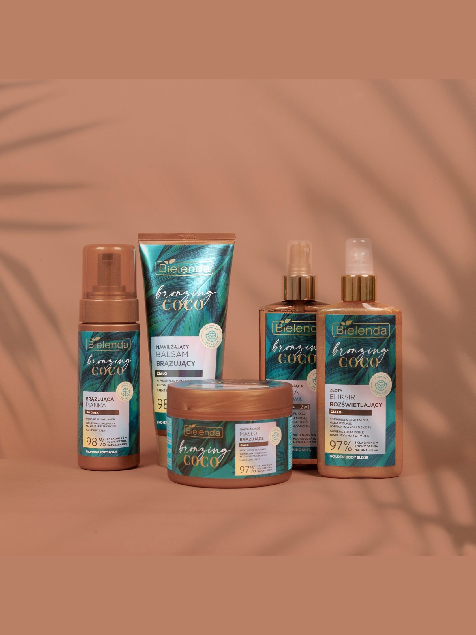 BRĄZUJĄCA PIANKA DO CIAŁA Bielenda BRONZING COCO samoopalacz 150ml