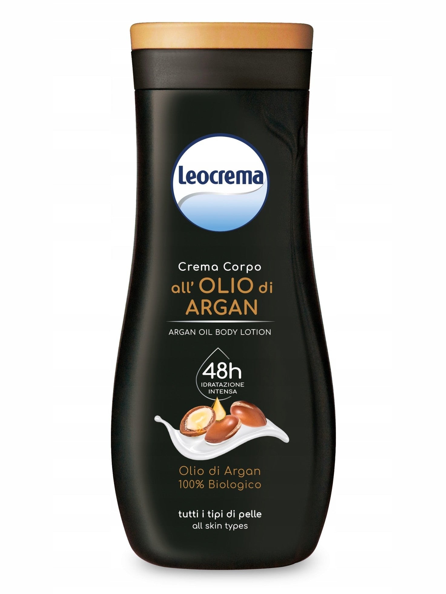 Balsam do ciała Leocrema Nutriente z olejkiem arganowym witaminy A E 250ml