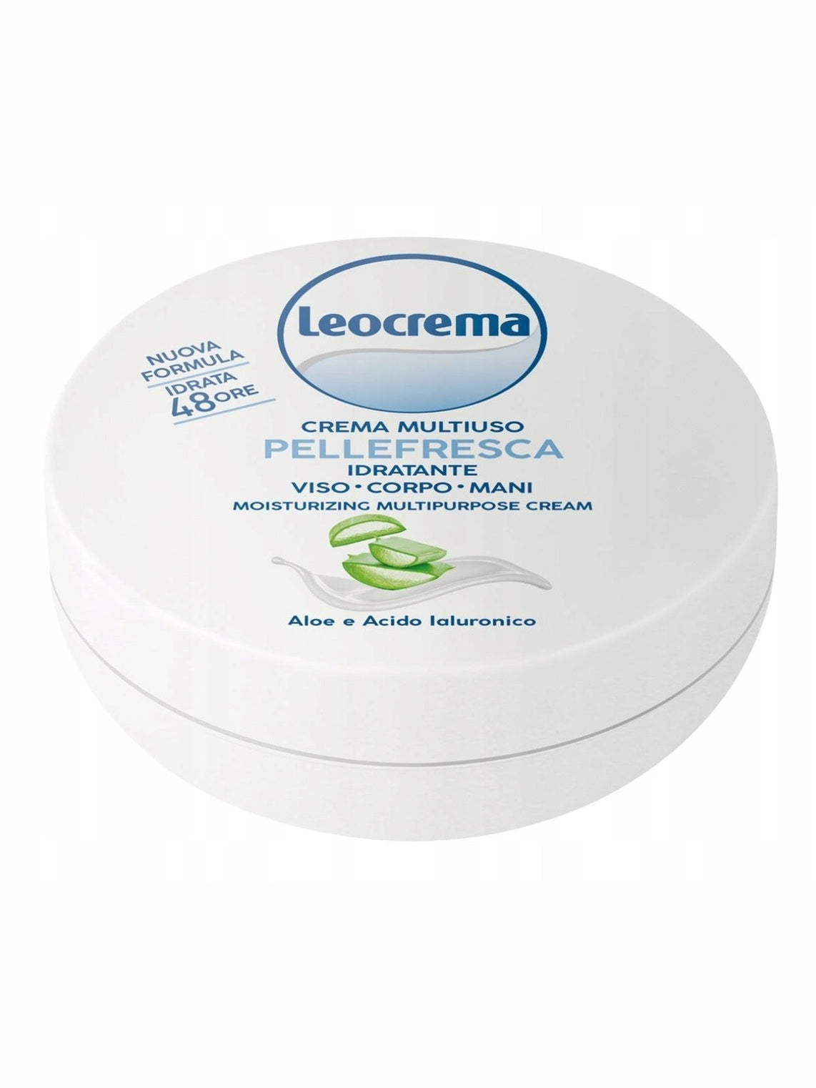 Krem do ciała Leocrema Pelle Fresca z Aloesem i kwasem hialuronowym 150ml