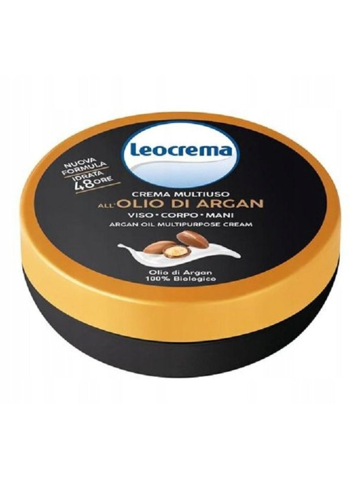 Krem do ciała Leocrema Olio di Argan z Olejkiem Arganowy i witaminami A i E