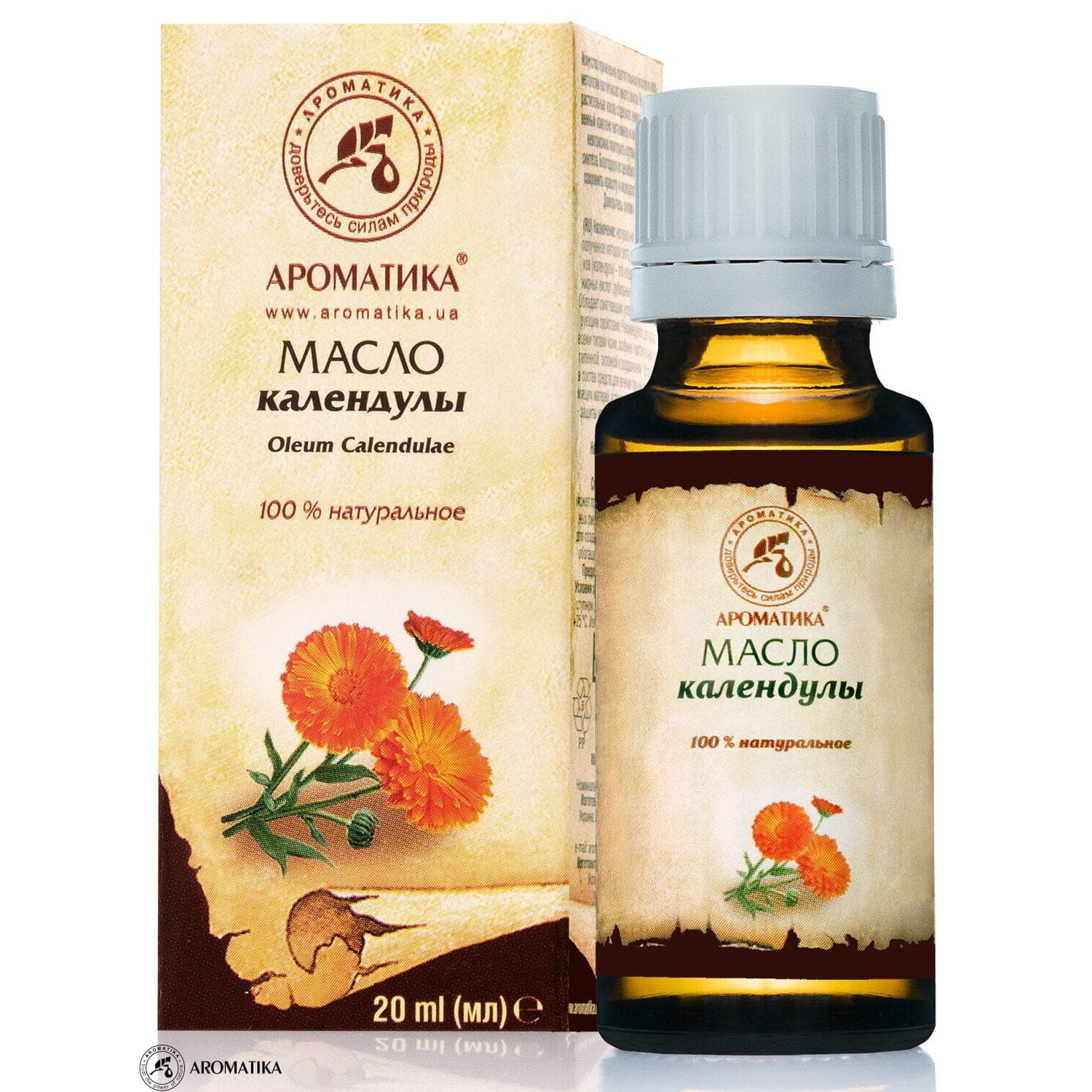 Olej z Nagietka (Nagietkowy), 100% Naturalny, Aromatika