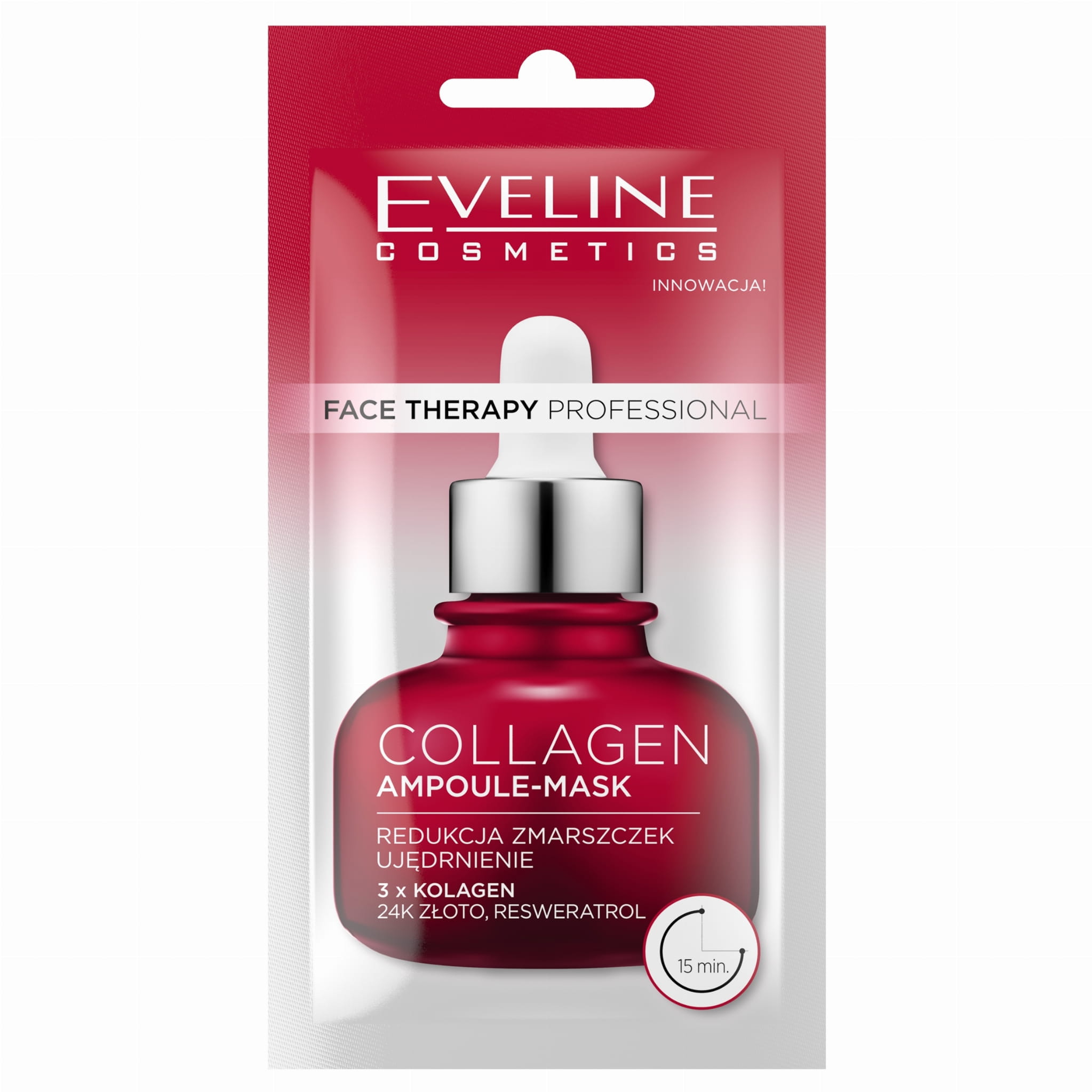 Eveline Face Therapy Collagen Maska-ampułka ujędrniająca 8ml
