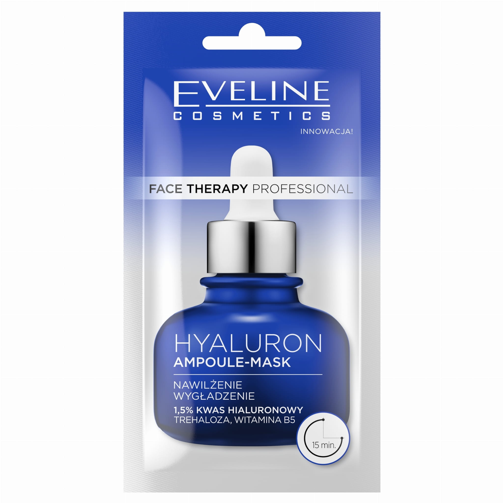 Eveline Face Therapy Hyaluron Maska-ampułka 1,5% Kwas hialuronowy 8ml