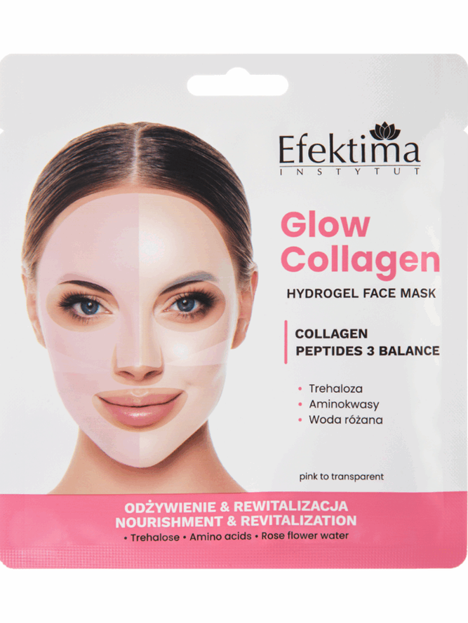 EFEKTIMA GLOW COLLAGEN Maseczka d/twarzy ODŻYWIENIE&REWITALIZACJA