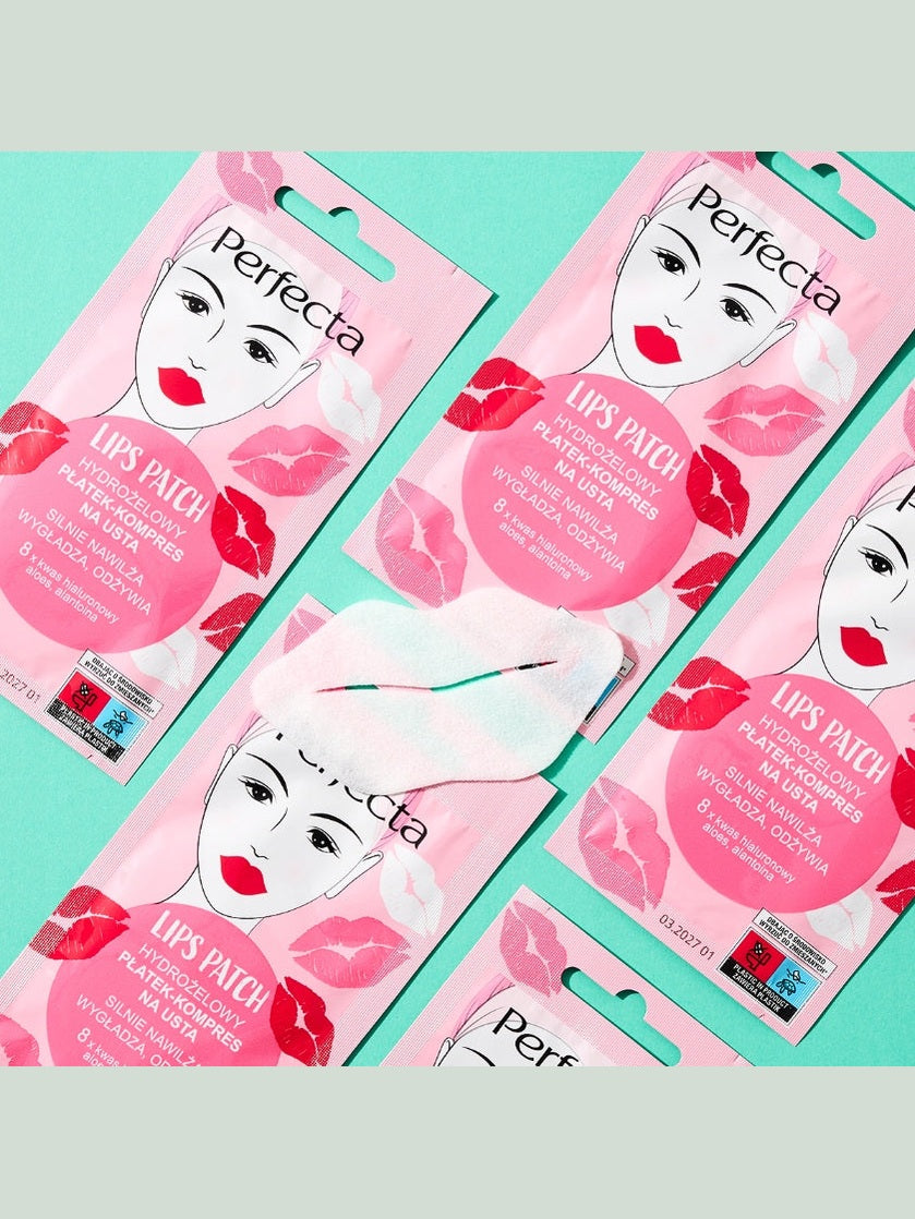 Maseczka na usta Dax Perfecta lips patch hydrożelowy płatek-kompres na usta