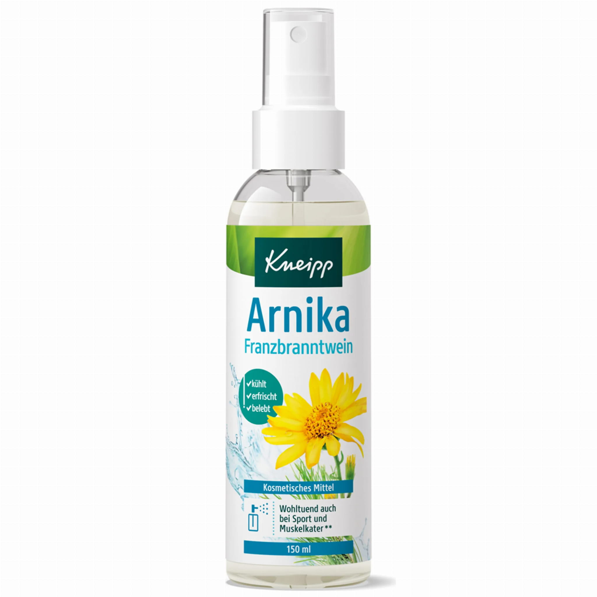 Arnika, Mgiełka w sprayu do ciała, Kneipp, 150ml