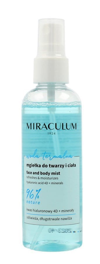 Mgiełka odświeżająca do twarzy i ciała, Miraculum Woda Termalna, 100ml