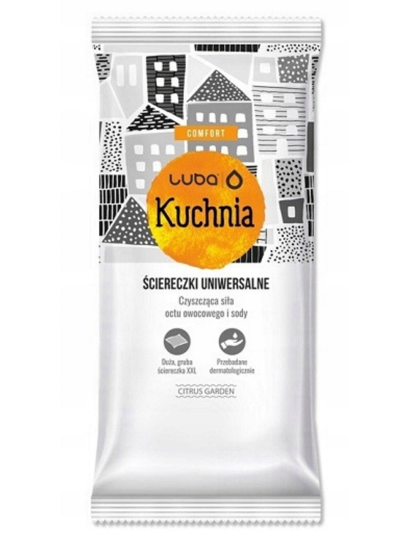 Ściereczki nawilżane Luba Comfort Kuchnia Chusteczki nawilżane XXL 24 szt