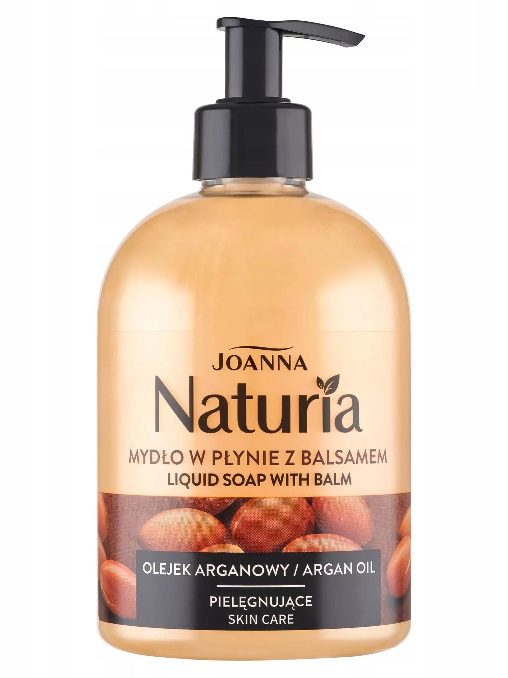 Mydło w płynie JOANNA NATURIA Mydło w płynie z pompką OLEJEK ARGANOWY 500ml