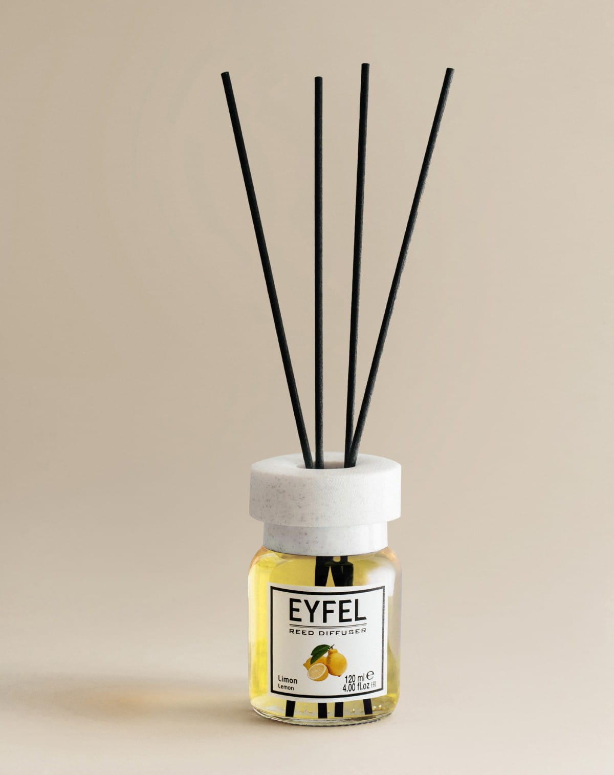 EYFEL Dyfuzor zapachowy z patyczkami - Cytryna 120 ml
