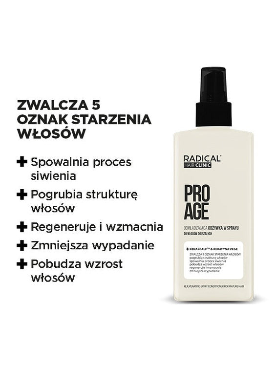 RADICAL HAIR CLINIC Pro Age Odżywka odmładzająca do włosów dojrzałych