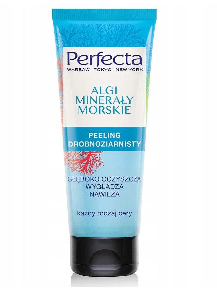 Peeling do twarzy Perfecta drobnoziarnisty Algi i Minerały Morskie 75ml