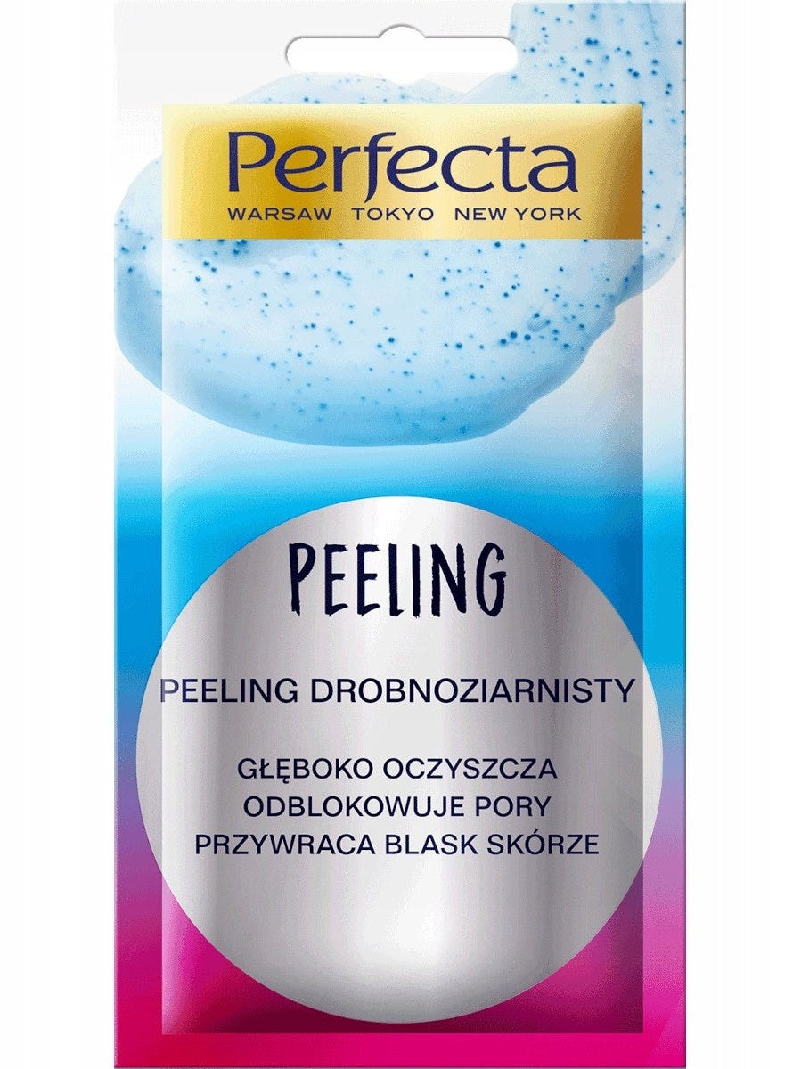 Peeling do twarzy PERFECTA do każdego rodzaju cery DROBNOZIARNISTY 8 ml
