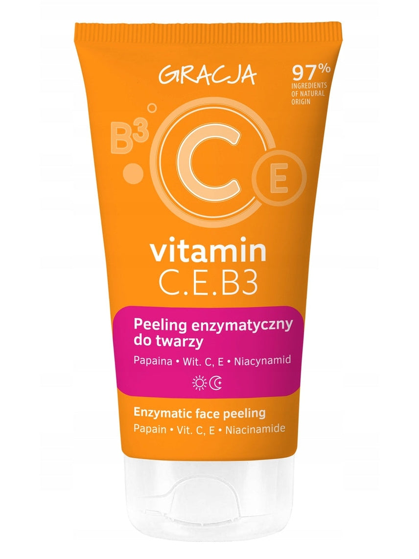 Peeling do twarzy GRACJA VITAMIN C.E.B3 Peeling enzymatyczny 75ml