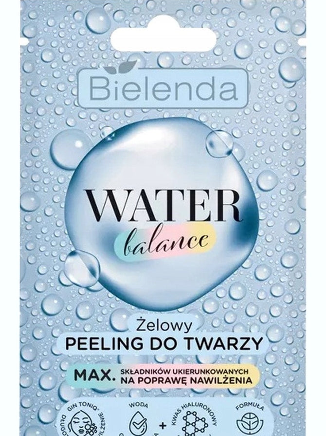 Peeling do twarzy Bielenda Water Balance PEELING Z KWASEM HIALURONOWYM