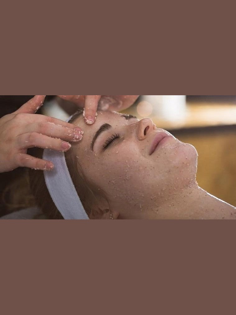 FLOS LEK PURE Peeling-gommage twarz, szyja dekolt 2x4ml