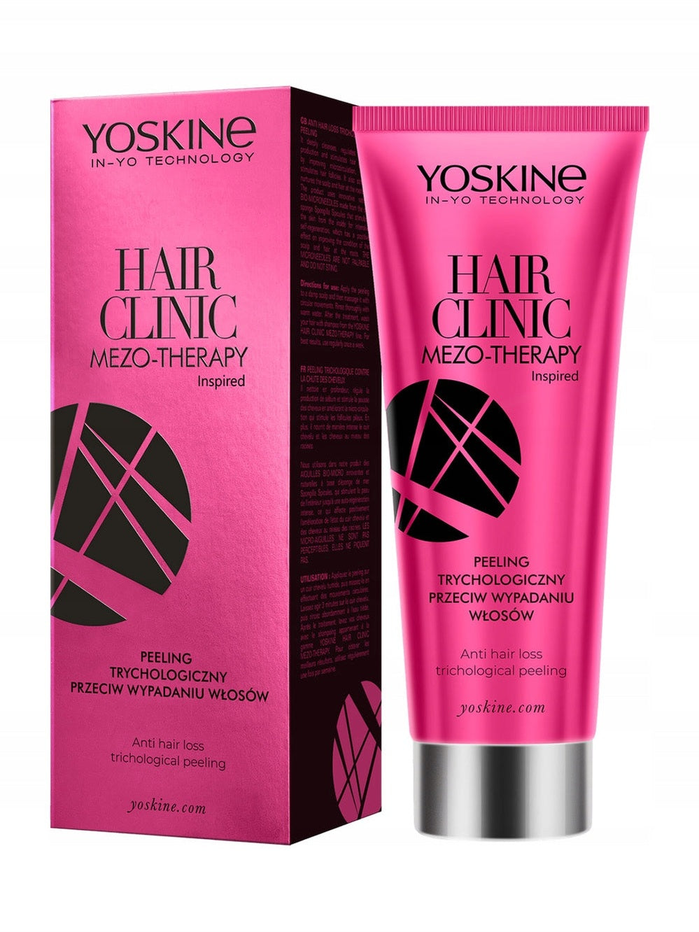 Peelingi do skóry głowy Yoskine Hair Clinic Peeling trychologiczny 200ml
