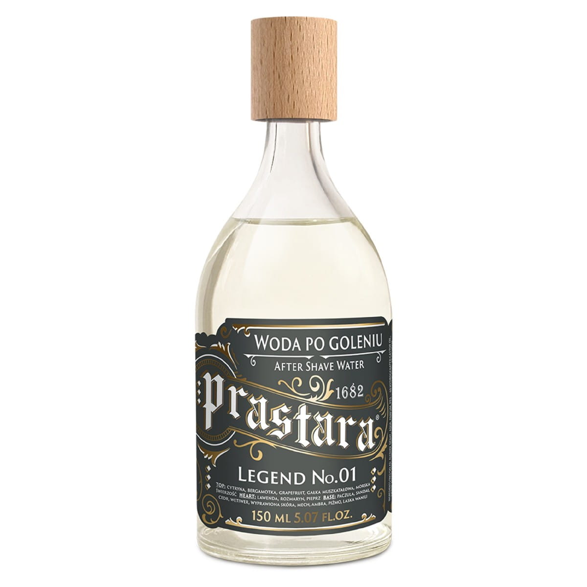 PRASTARA Woda po goleniu LEGEND No.01, 150ml