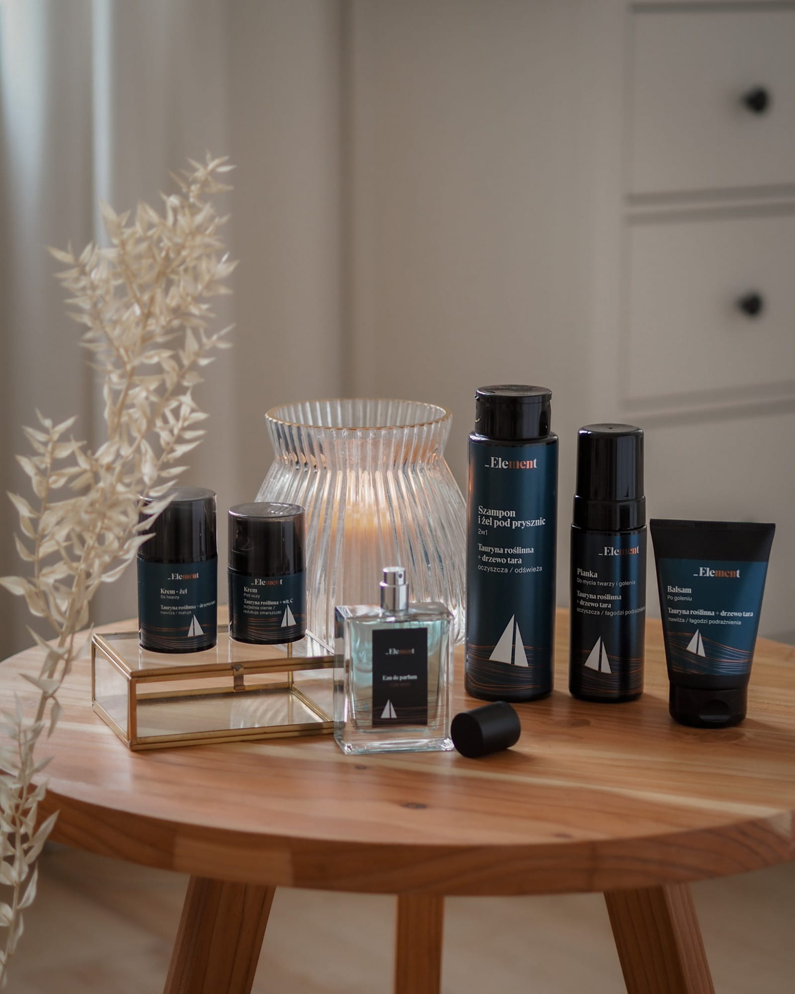 Woda Perfumowana dla Mężczyzn, Element