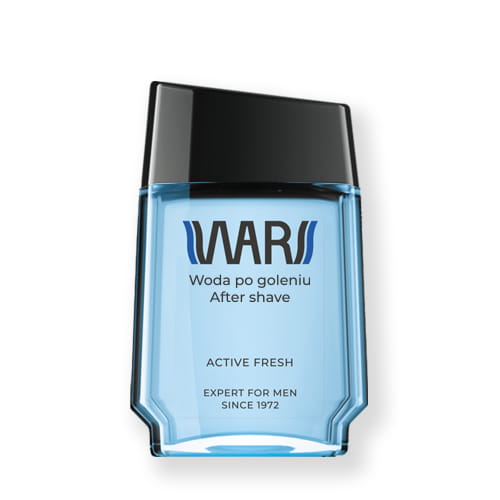 WARS EXPERT FOR MEN Woda po goleniu ACTIVE FRESH