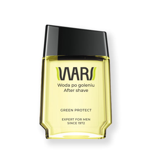 WARS EXPERT FOR MEN Woda po goleniu GREEN PROTECT