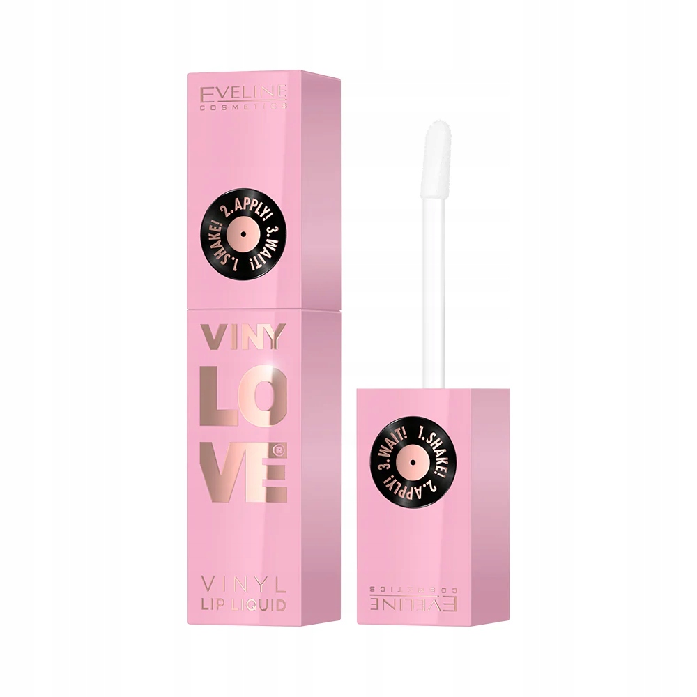 Eveline Vinylove Lip Liquid 1 Pinky pomadka winylowa trwała płynna do ust