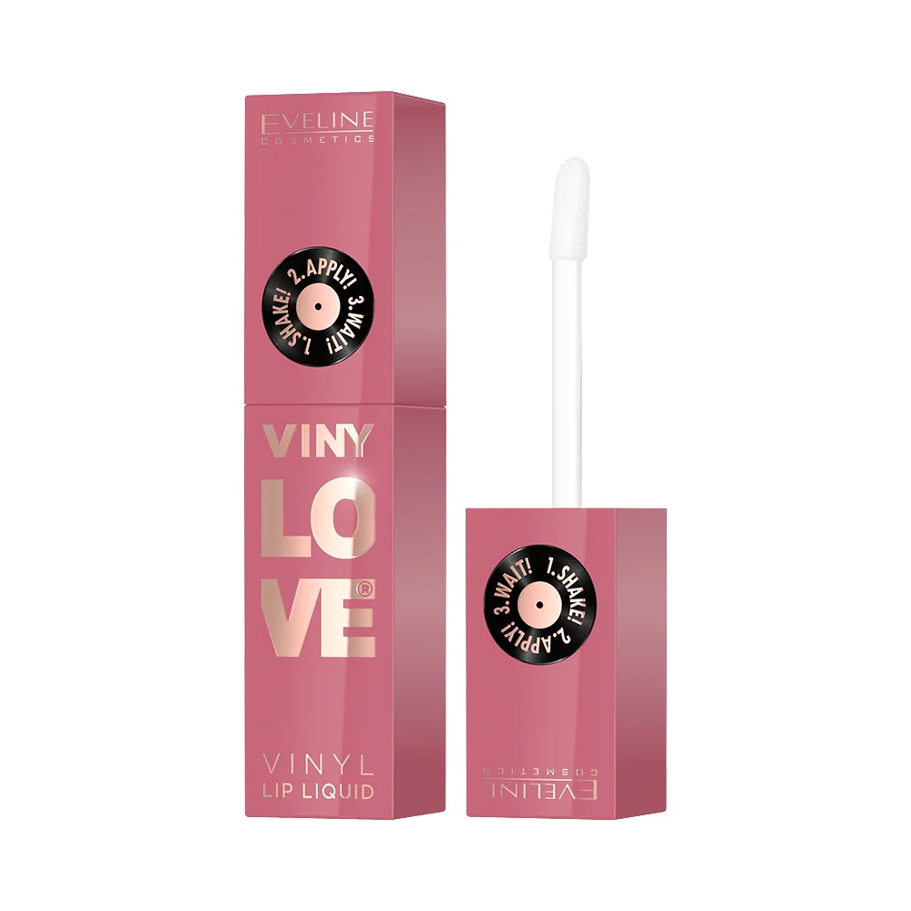 Eveline Vinylove Lip Liquid 5 Rosy pomadka winylowa trwała płynna do ust