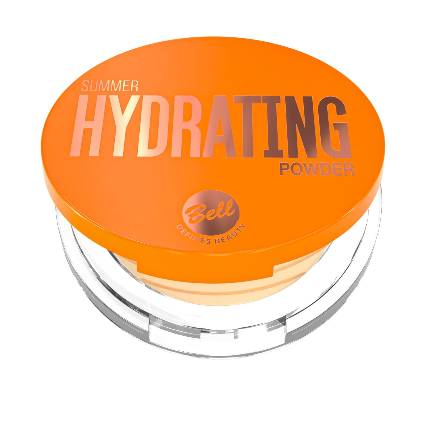 Bell Summer Hydrating Powder, nawilżający puder do twarzy, 002
