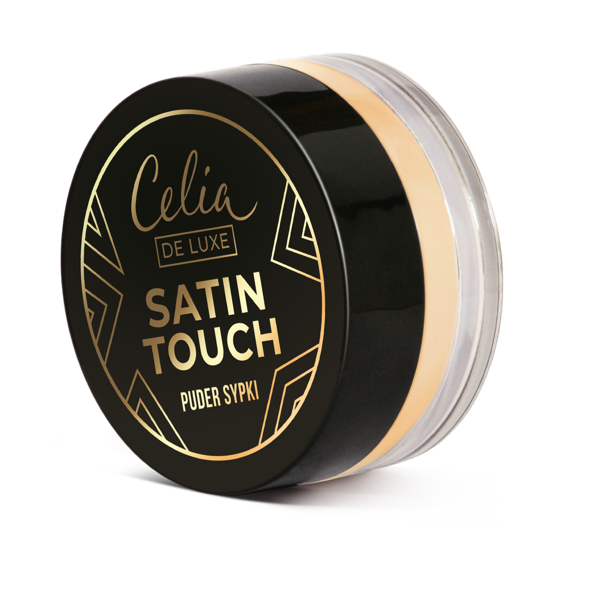 Celia De Luxe Puder sypki Satin Touch nr 10 Transparentny Matt