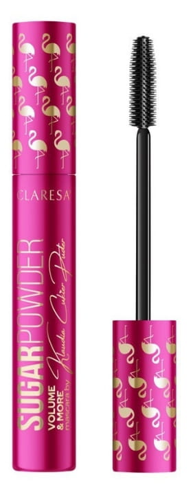 CLARESA Mascara do rzęs SugarPowder Volume & More - czarna, 10ml